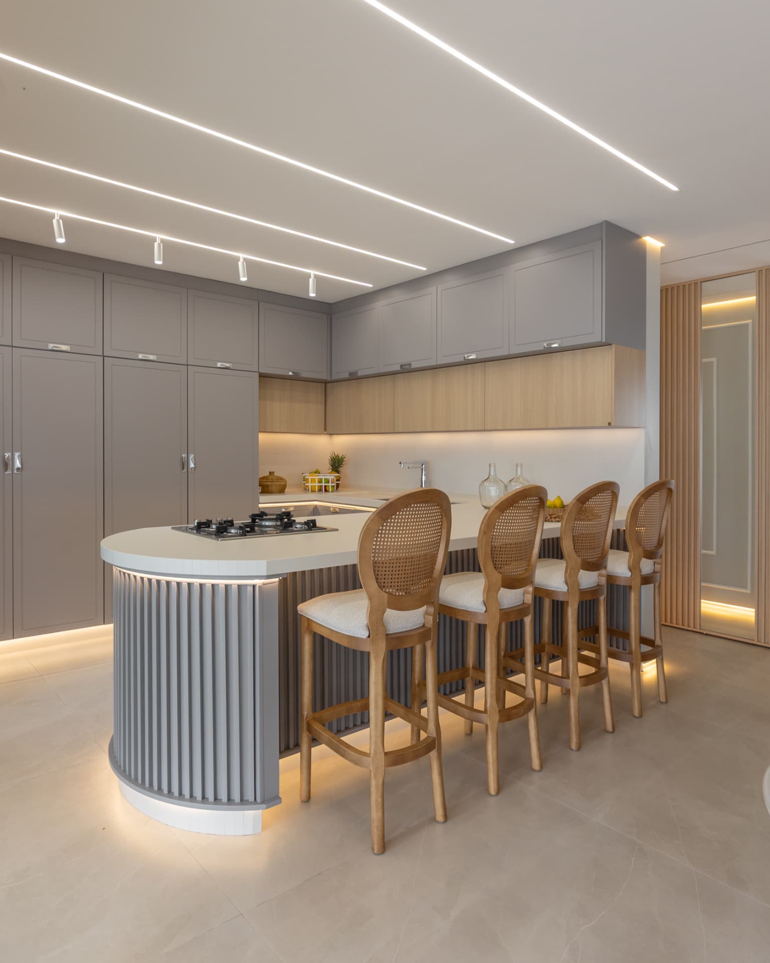 Ambiente projetado por Kelli Gonzatti Arquitetura
