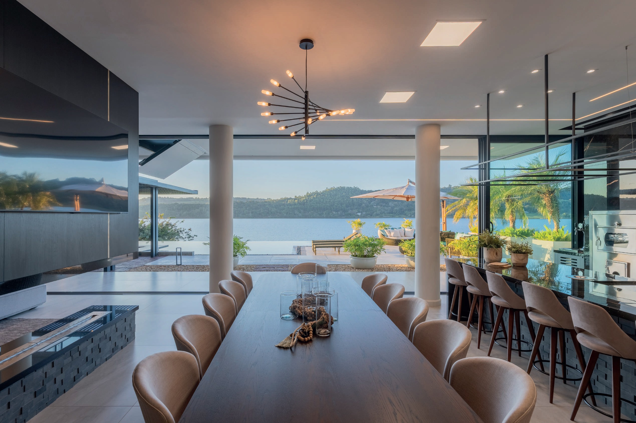 Ambiente projetado por Kelli Gonzatti Arquitetura